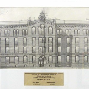 Schulhaus Urkunde